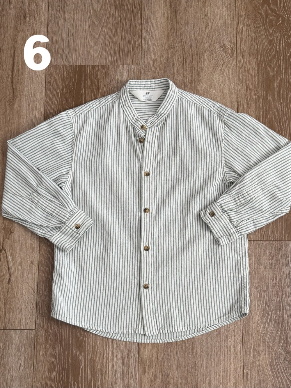 BUNDLE (10) Kids Boys Shirt Jeans and Pants Mixed Clothing Fall Winter Size 6 - Picture 7 of 9